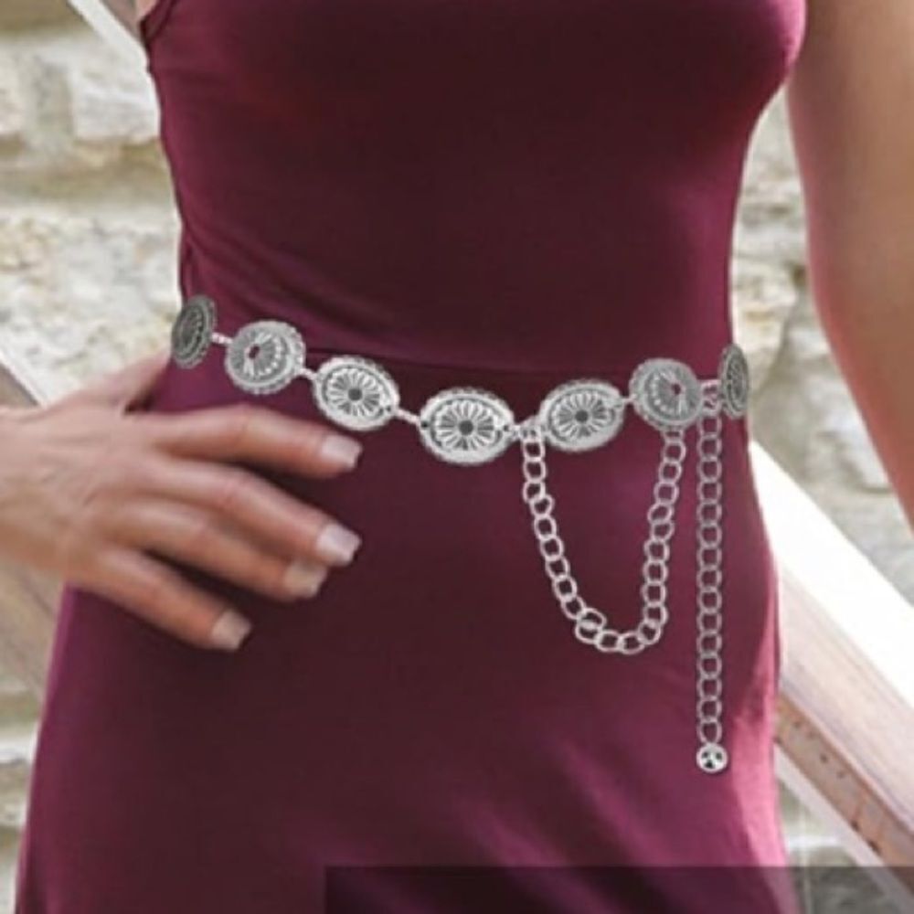 Boho Western Chain Belt - Picture 4 of 7